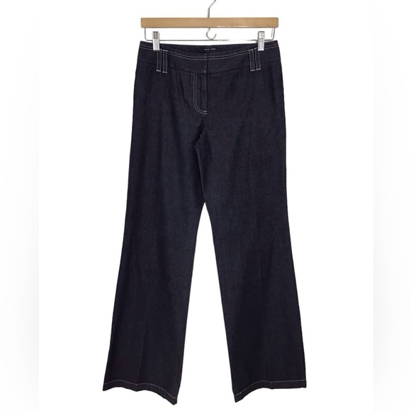Ann Taylor Denim - Ann Taylor Cotton Chambray Wide Leg Jeans NEW